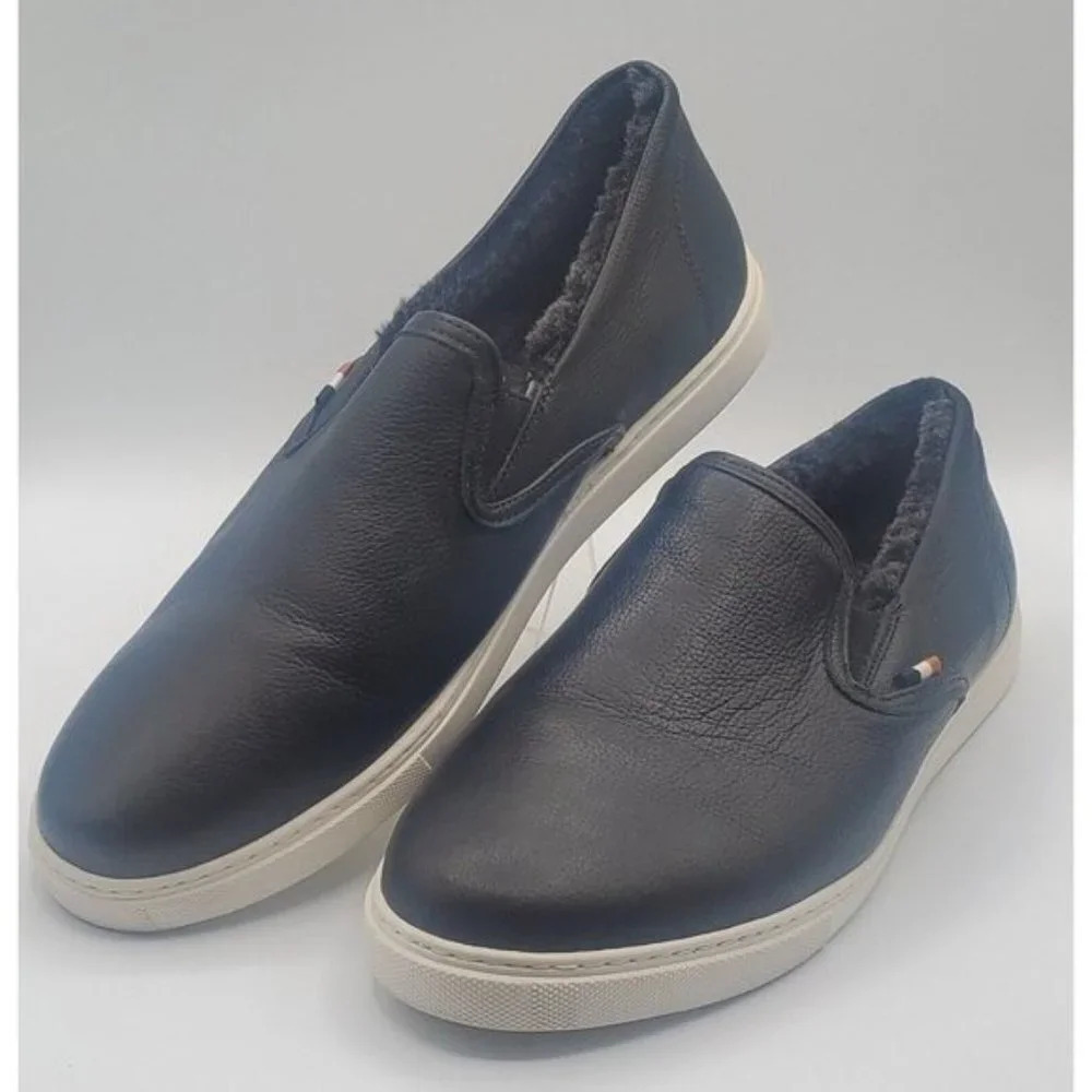 Allen Edmonds "COURTSIDE" Slip-On Men's Sneakers Size 11.5 3E Black $255.00